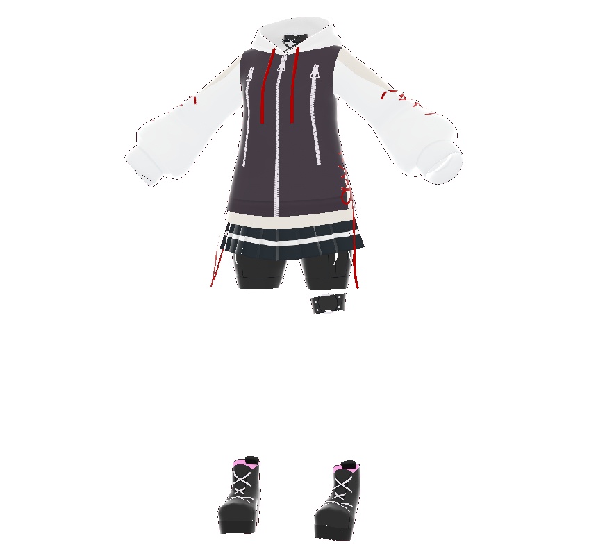 【無料】スポーティーカジュアル服【VRoid Texture】