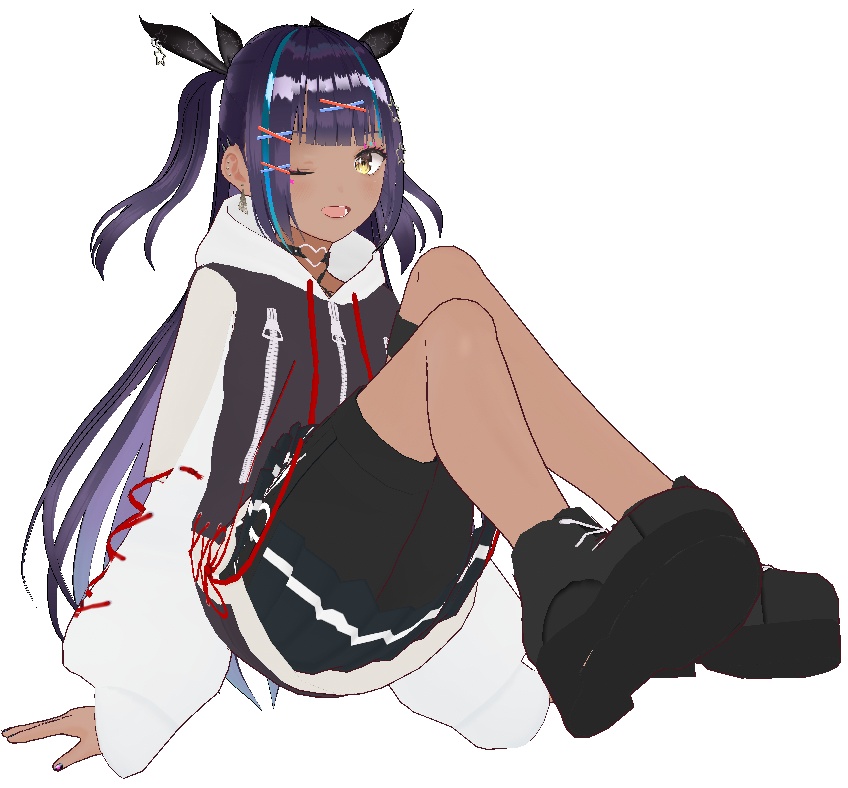 【無料】スポーティーカジュアル服【VRoid Texture】