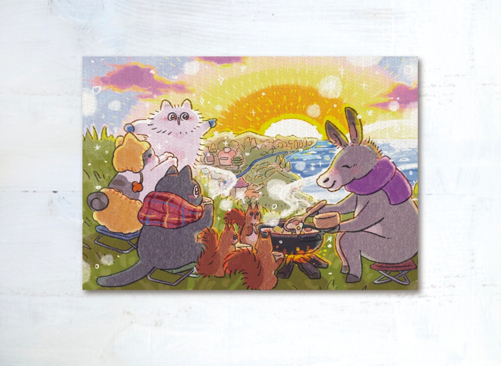 1月【ひだまり丘で初日の出!】