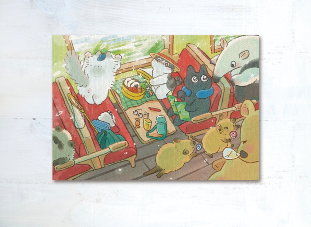 7月【ひだまり号でお出かけにゃよ！】