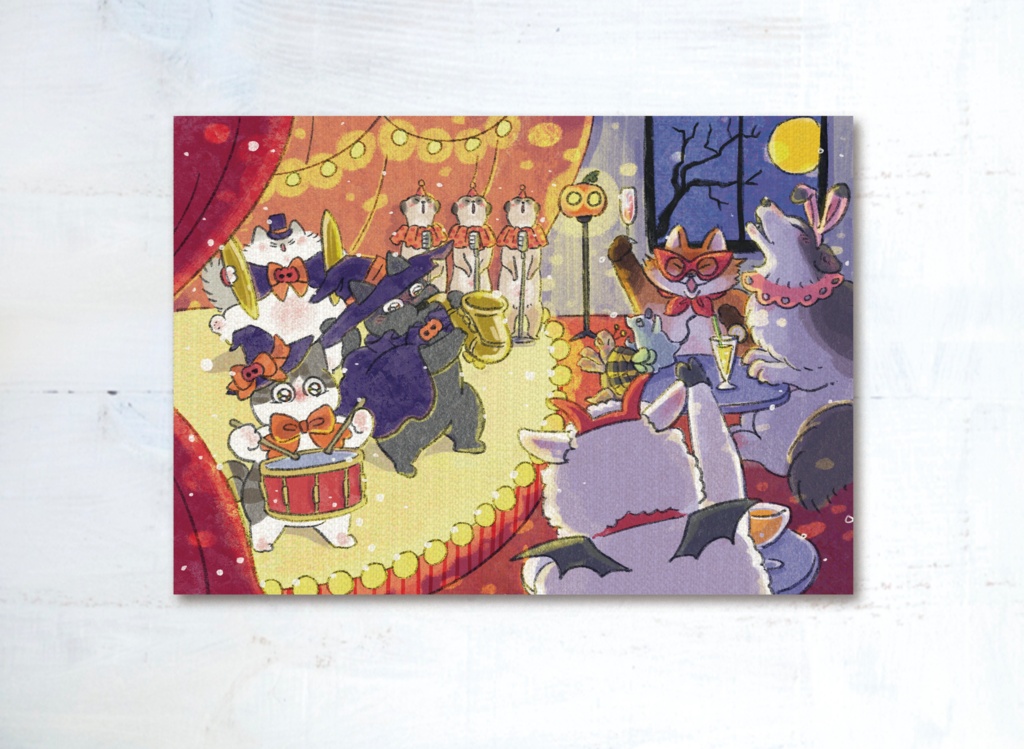 10月【ハロウィンの夜はみんなで大演奏にゃよ！】