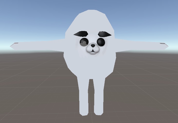 EggDoggo with EYEBROWS! 256 poly エッグドッグ Quest!
