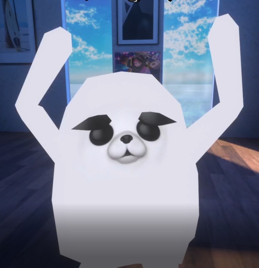 EggDoggo with EYEBROWS! 256 poly エッグドッグ Quest!