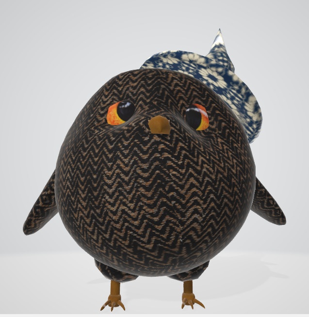Owlie! Smol Witch Owl Plushie! PROP 小さな魔女のフクロウの装飾