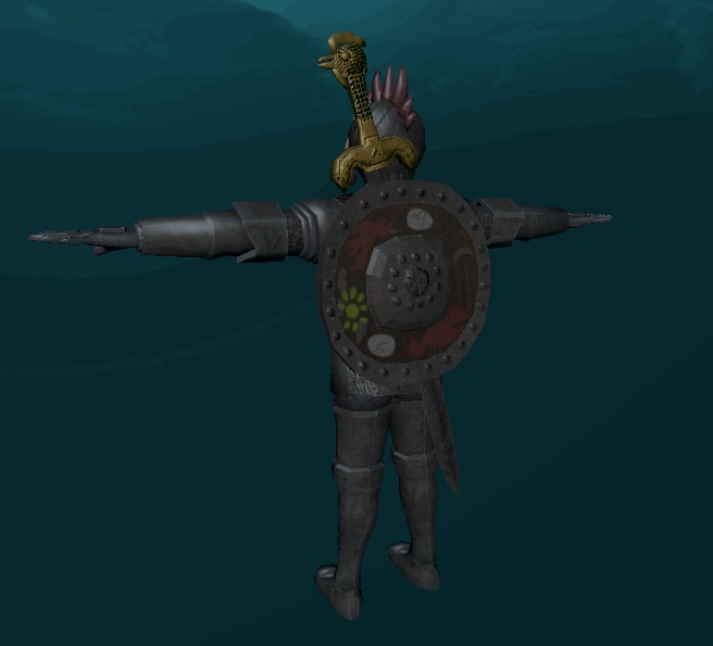 The Chimkin Knight チキンナイト - VRCHAT Quest Fallback Avatar