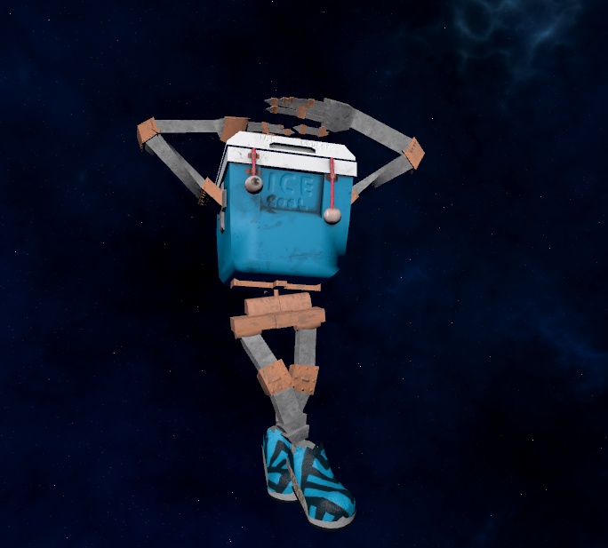 Cooler boy "coolio" アイスクーラー VRChat Avatar (Quest)