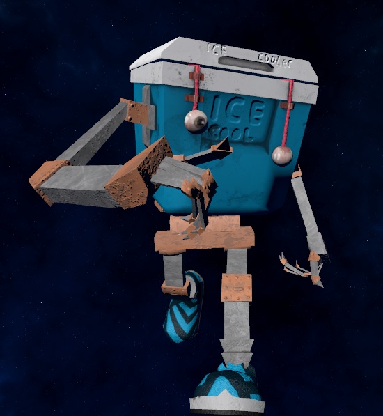 Cooler boy "coolio" アイスクーラー VRChat Avatar (Quest)