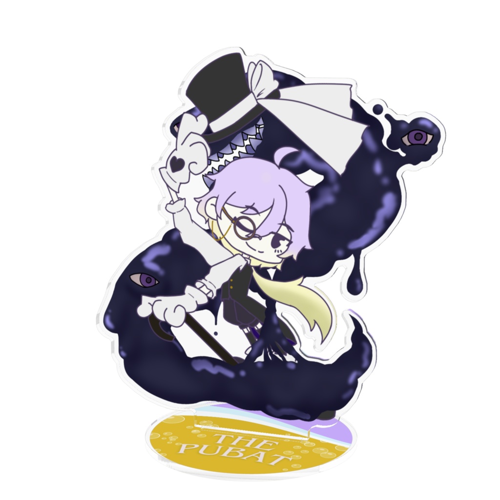 2周年記念イラスト アクリルフィギュア