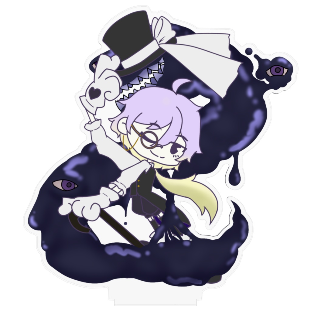 2周年記念イラスト アクリルフィギュア