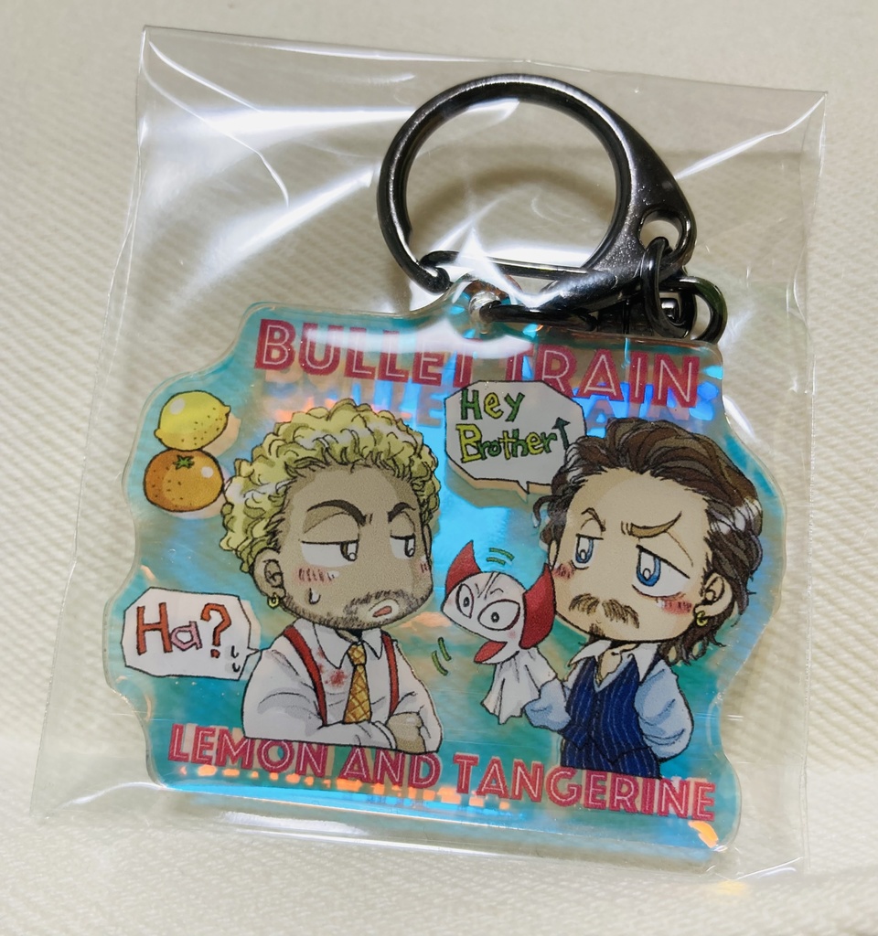 レモみか　アクリルキーホルダー　赤