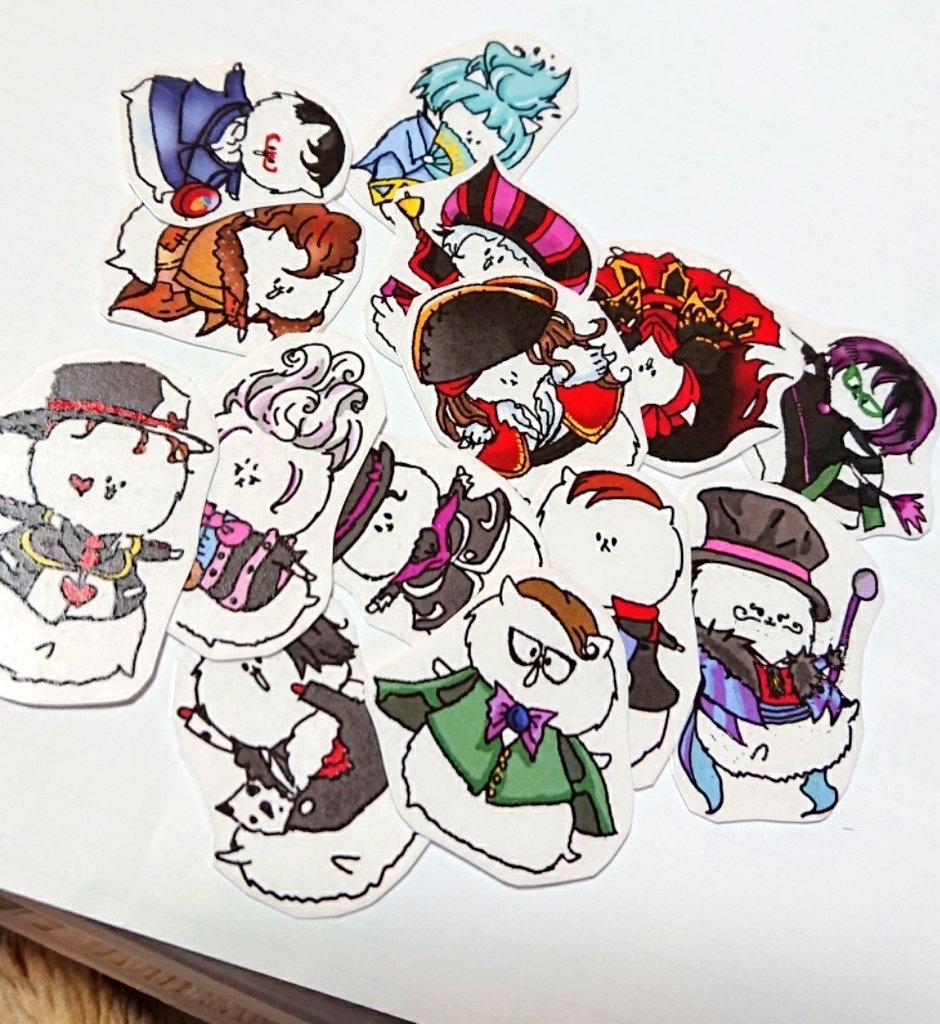 ヴィランリクルーターシール あら塩 Booth