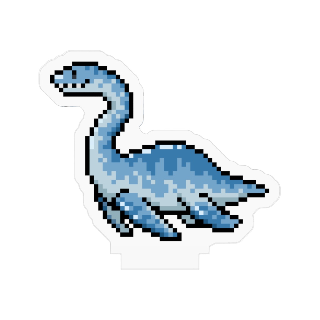 【恐竜ドット】プレシオサウルス【約1/80サイズ】