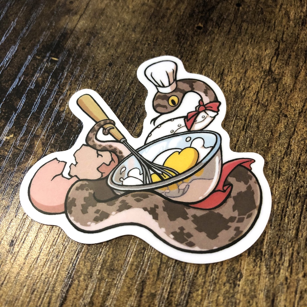タマゴヘビのクッキング