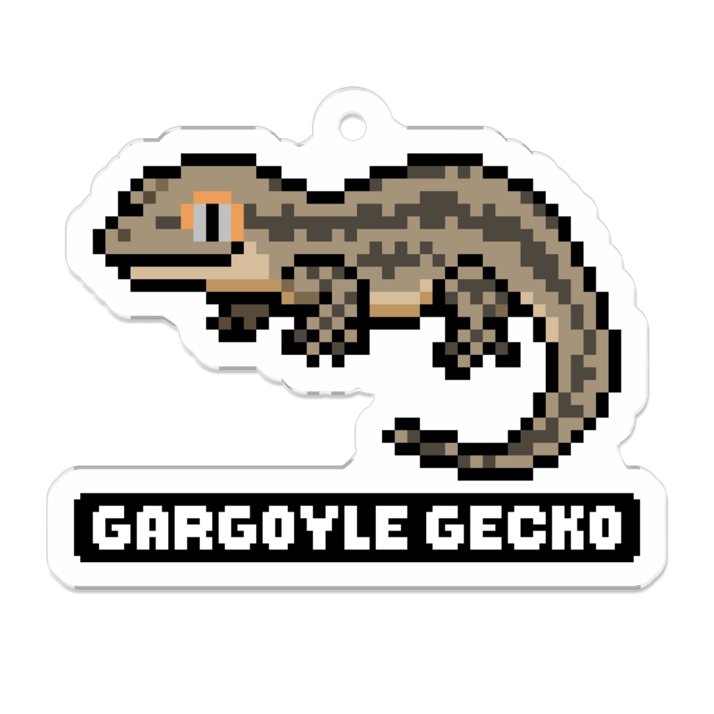 【はちゅドット】ガーゴイルゲッコー【アクキー】