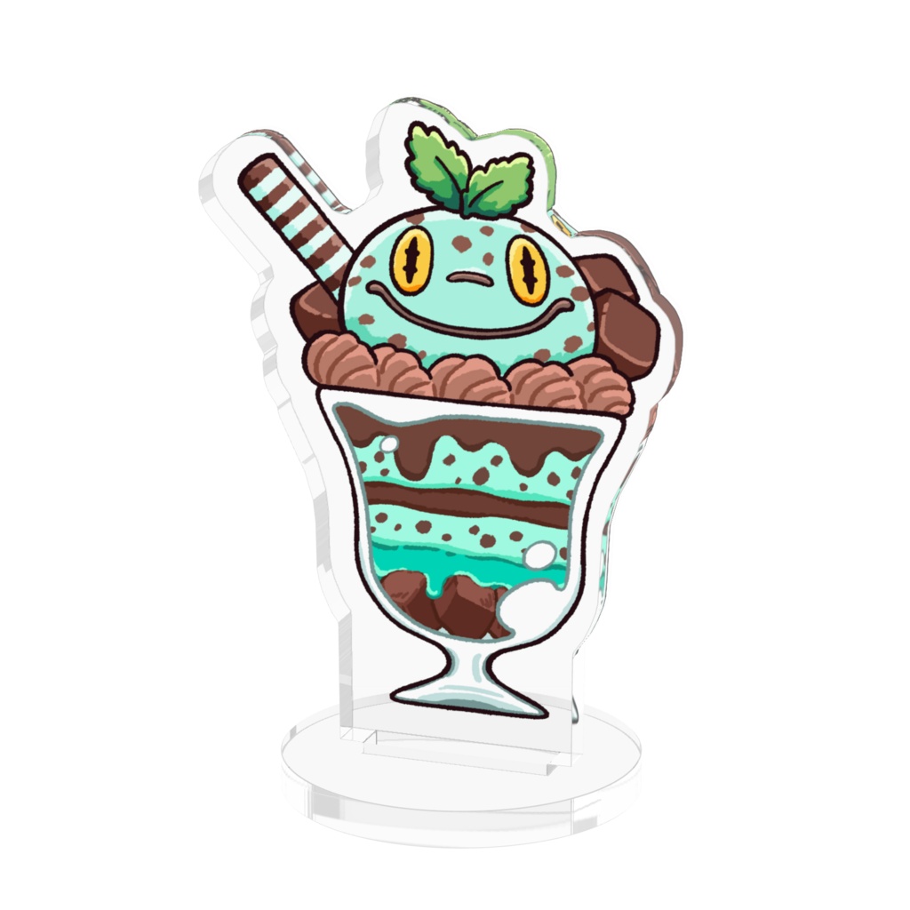 【アクスタ】チョコミントッケイパフェ