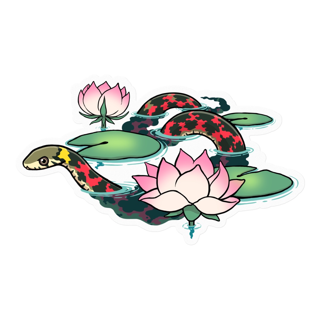 【ステッカー】ヤマカガシ
