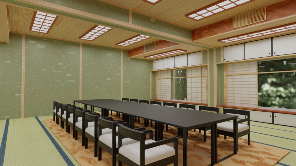 大広間BlenderDATA
