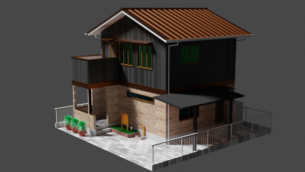 住宅街「３軒目」追加