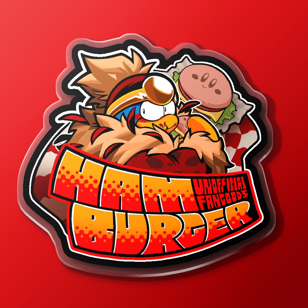 HAMBURGERアクキー