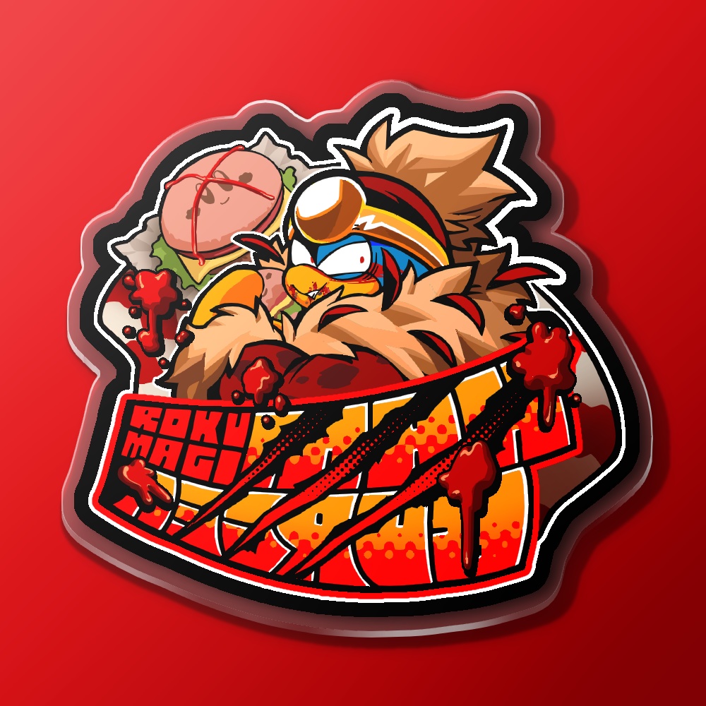 HAMBURGERアクキー