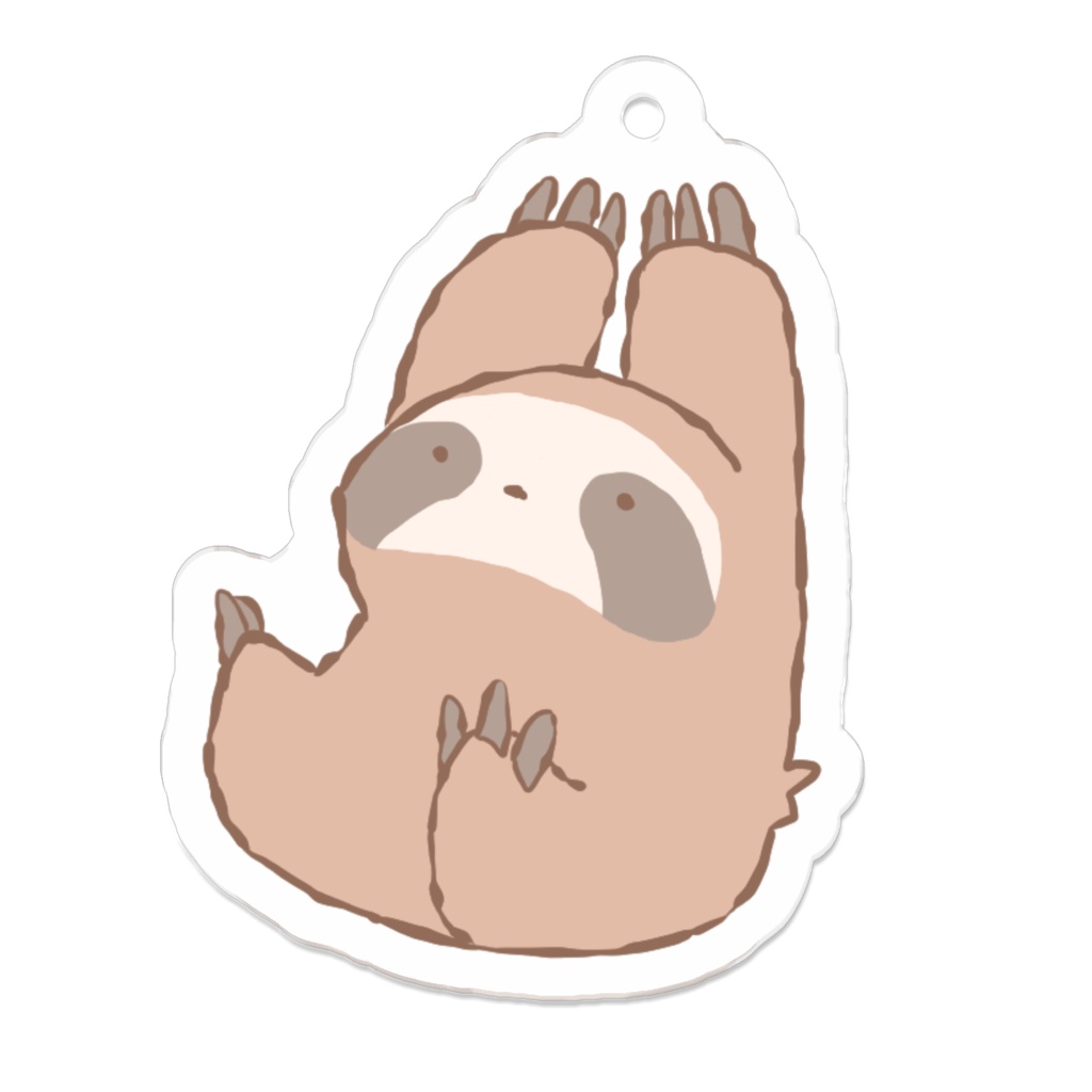 ミユビナマケモノくんキーホルダー