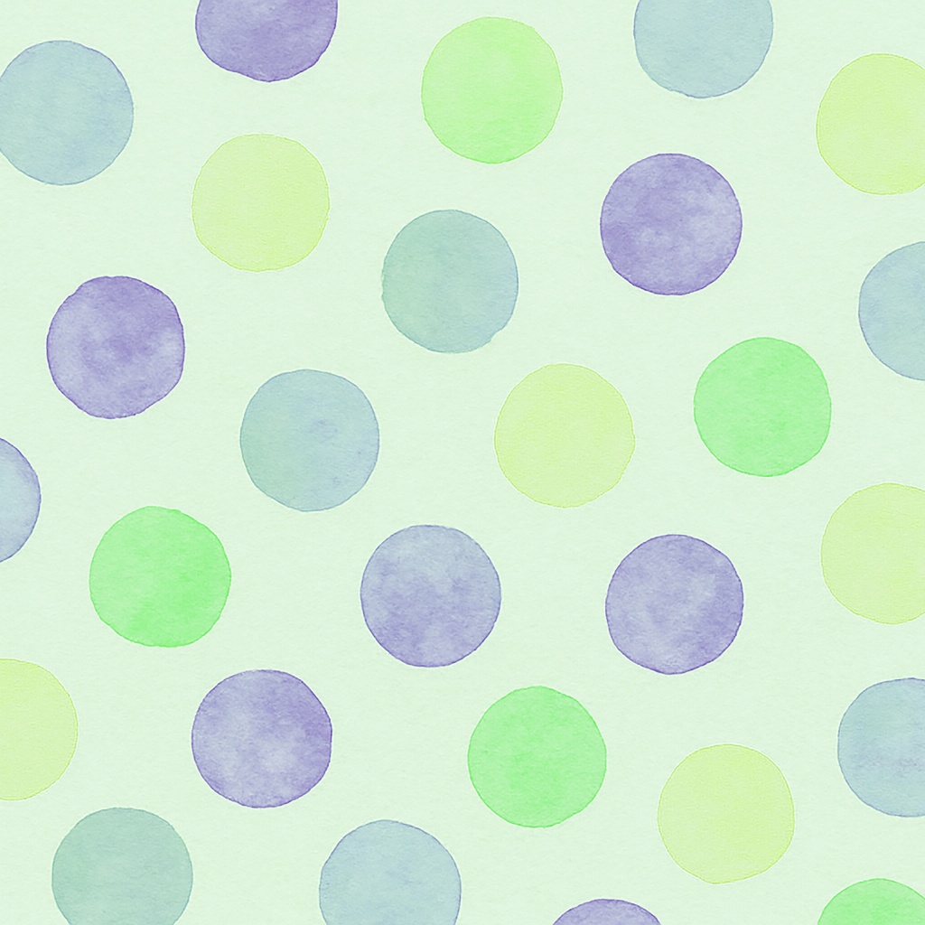02_パステルドット背景素材|ソフトな水彩風アブストラクト(4色セット)