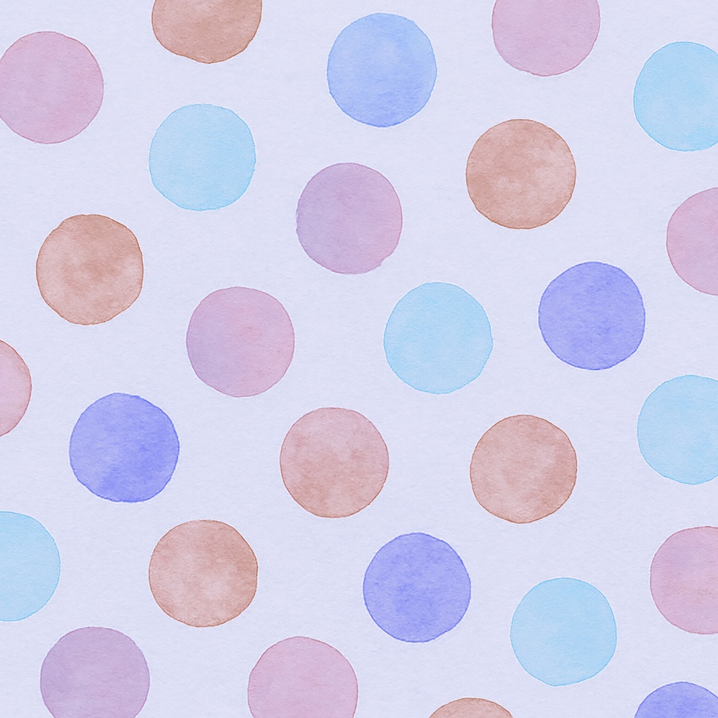 02_パステルドット背景素材|ソフトな水彩風アブストラクト(4色セット)
