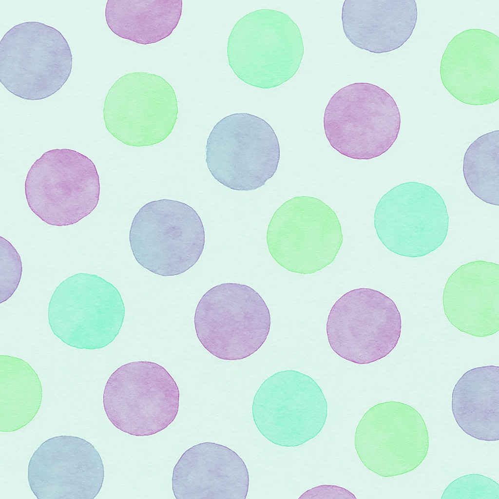 02_パステルドット背景素材|ソフトな水彩風アブストラクト(4色セット)