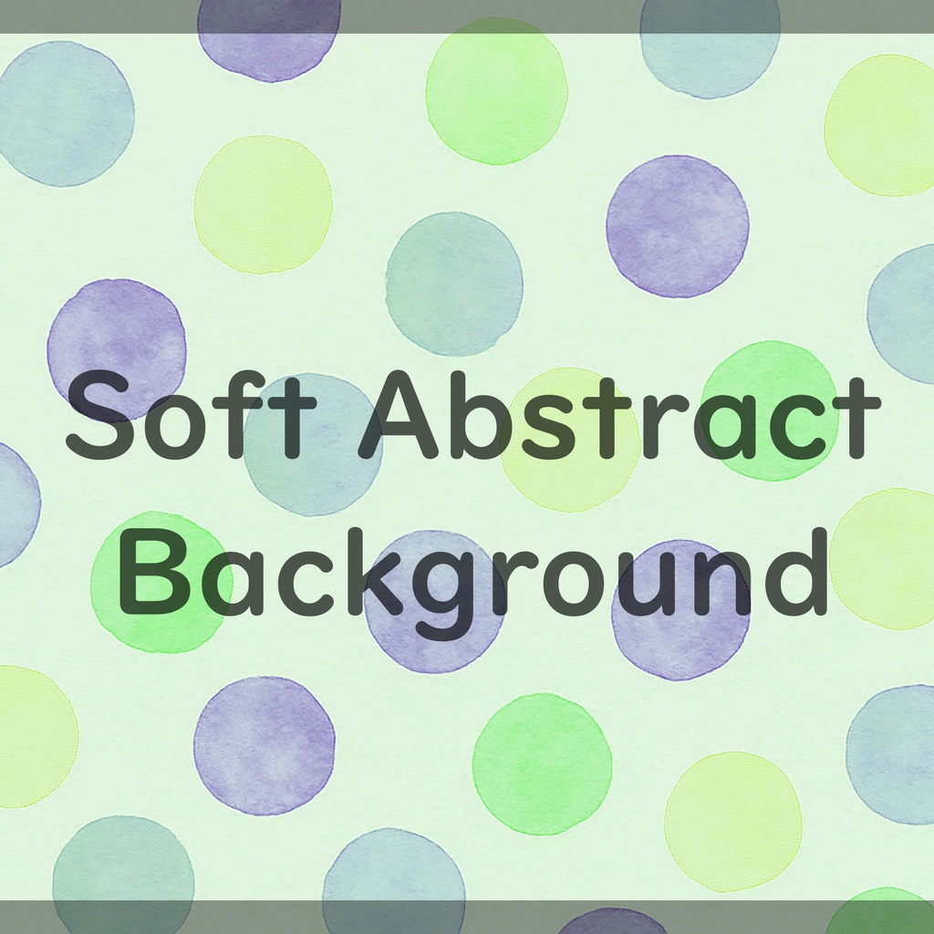 01_パステルドット背景素材|ソフトな水彩風アブストラクト(8色セット)