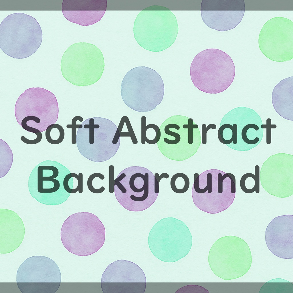07_パステルドット背景素材|ソフトな水彩風アブストラクト(12色セット)