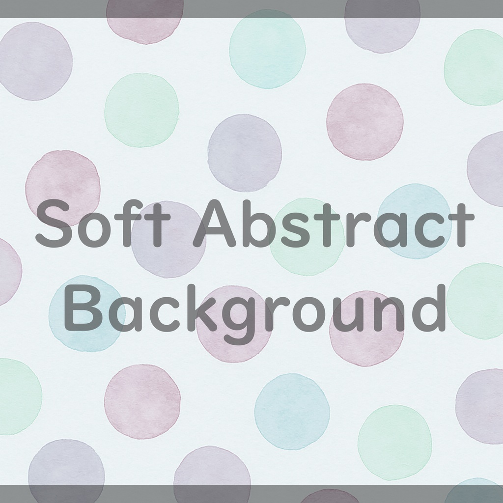 08_パステルドット背景素材|ソフトな水彩風アブストラクト(16色セット)