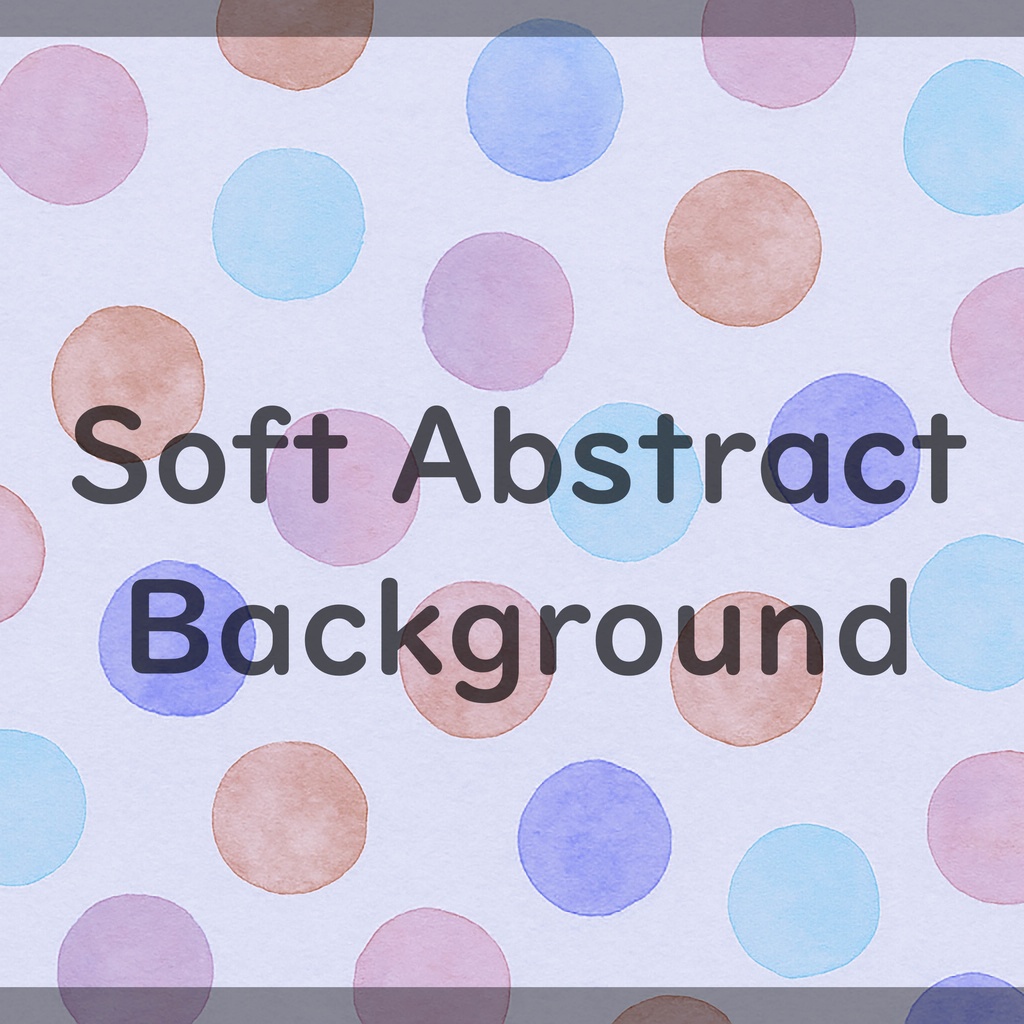 08_パステルドット背景素材|ソフトな水彩風アブストラクト(16色セット)