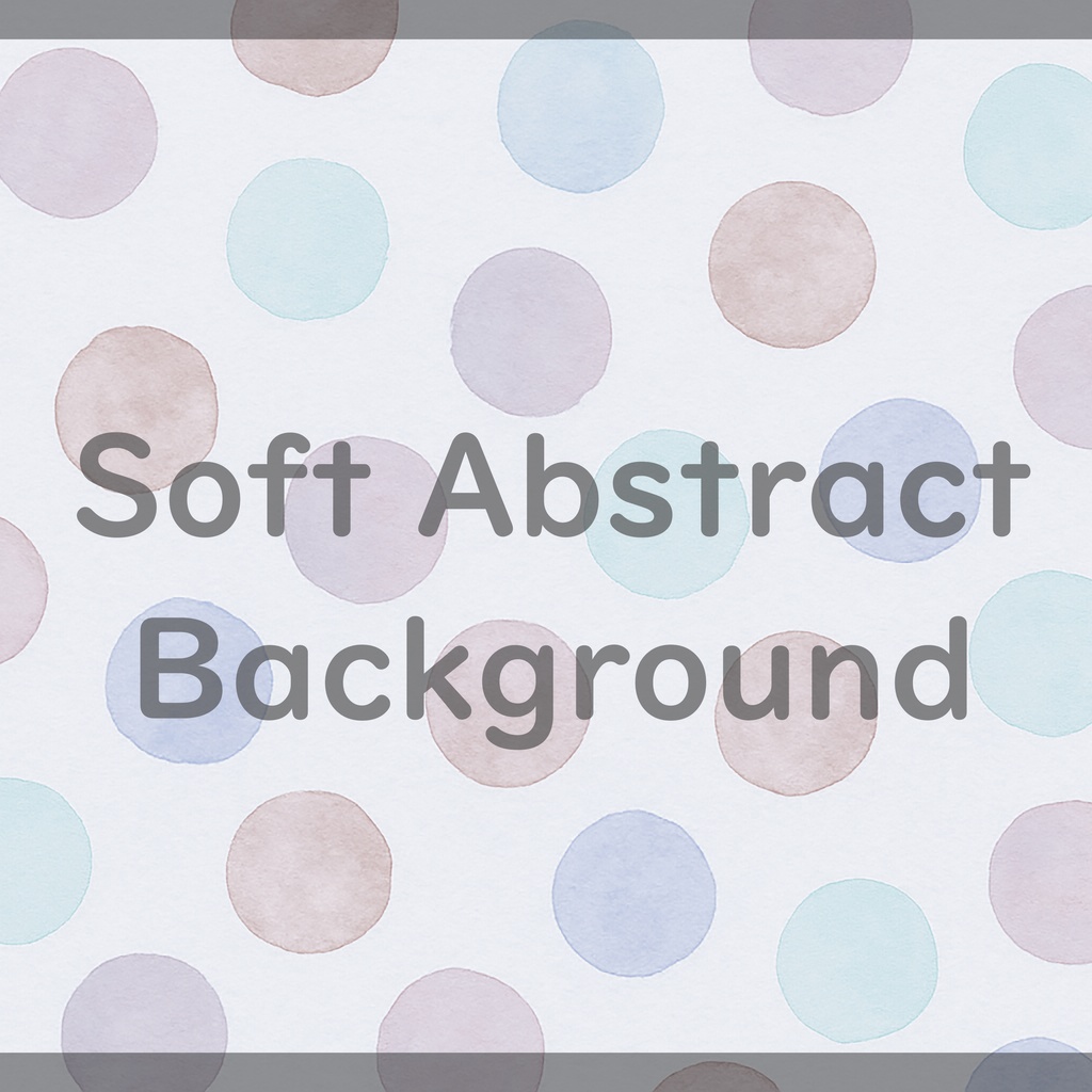 08_パステルドット背景素材|ソフトな水彩風アブストラクト(16色セット)