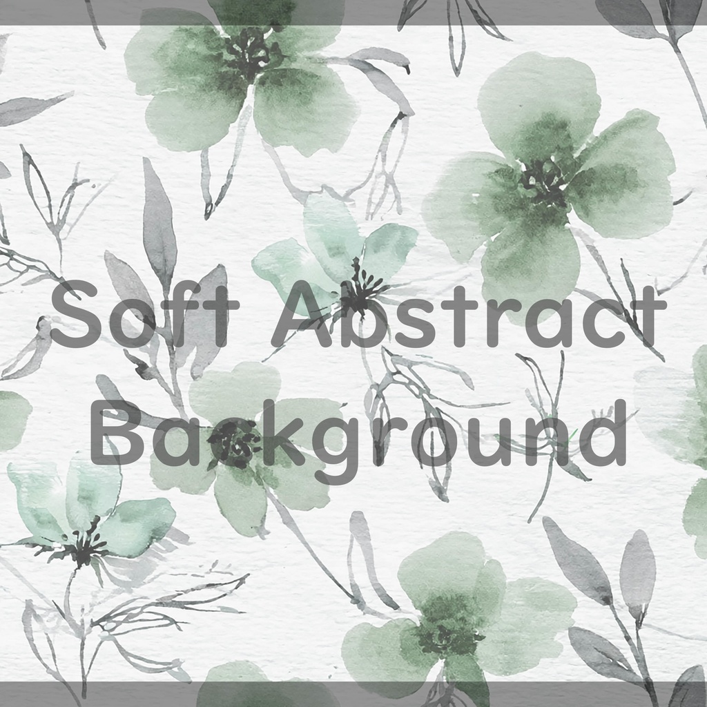 08_やさしい水彩フラワー背景素材|ナチュラルボタニカル(16色セット)