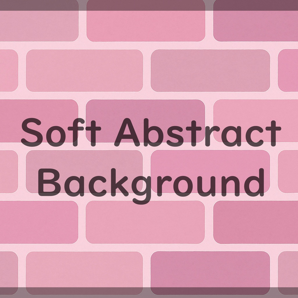 01_やさしい角丸タイル背景素材|淡色グラデーション抽象テクスチャ(4色セット)