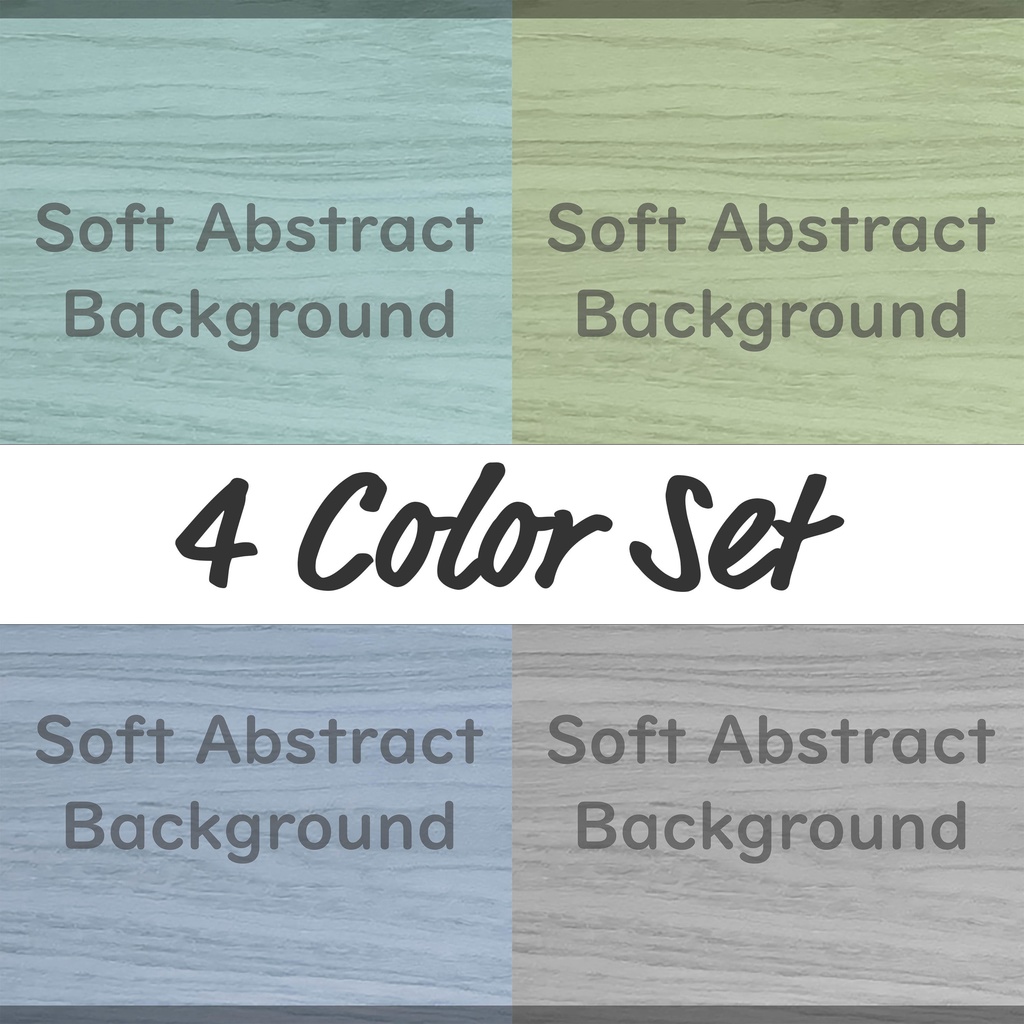 04_やさしい木目テクスチャ背景素材｜ナチュラルウッド（4色セット）