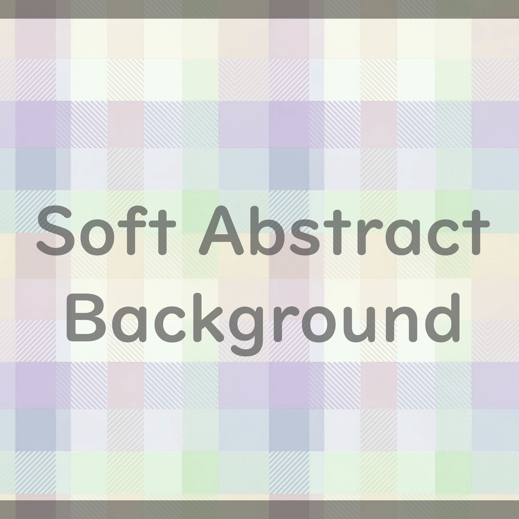 06_やさしい色合いのパステルチェック背景素材|淡色グリッドパターン(8枚セット)