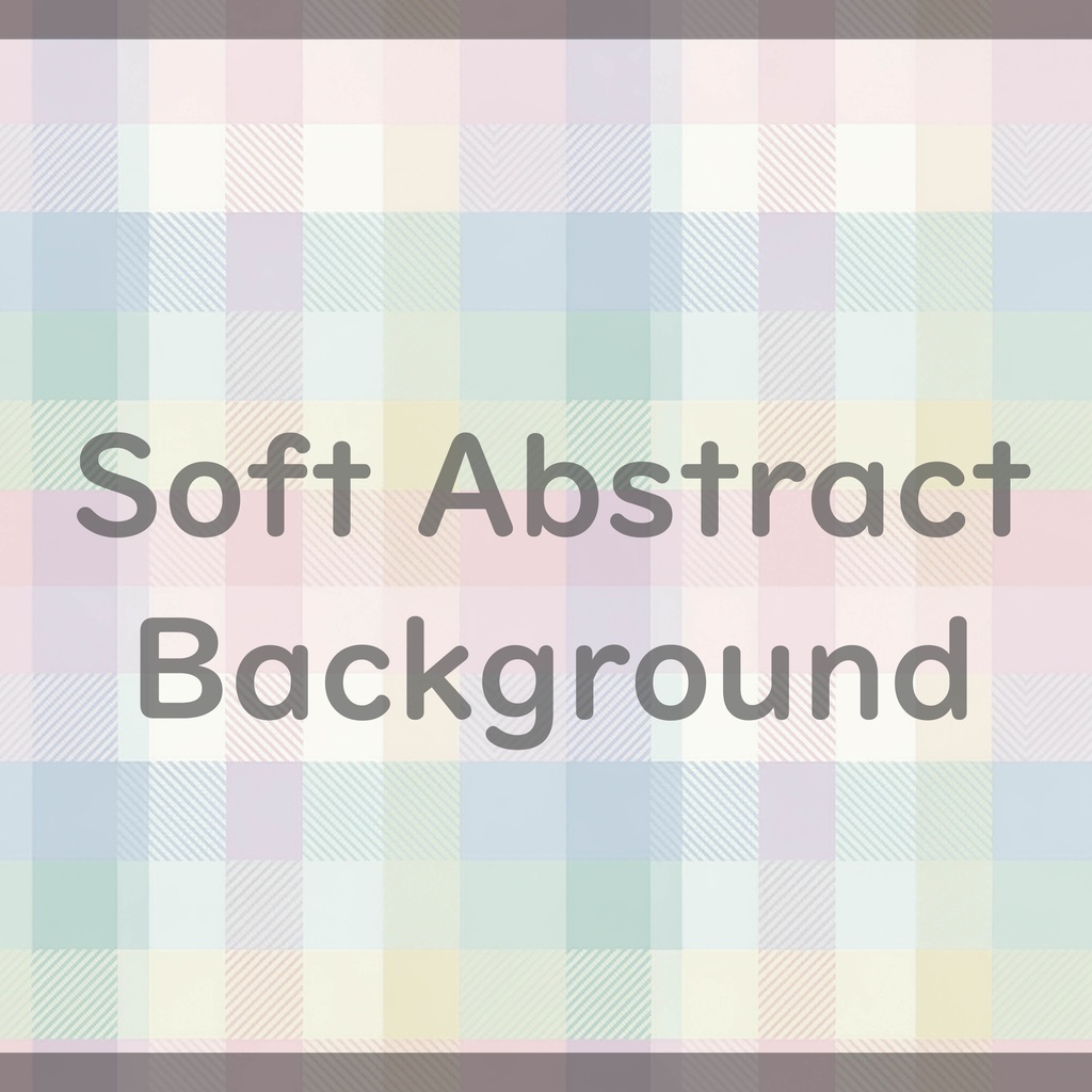 07_やさしい色合いのパステルチェック背景素材|淡色グリッドパターン(12枚セット)