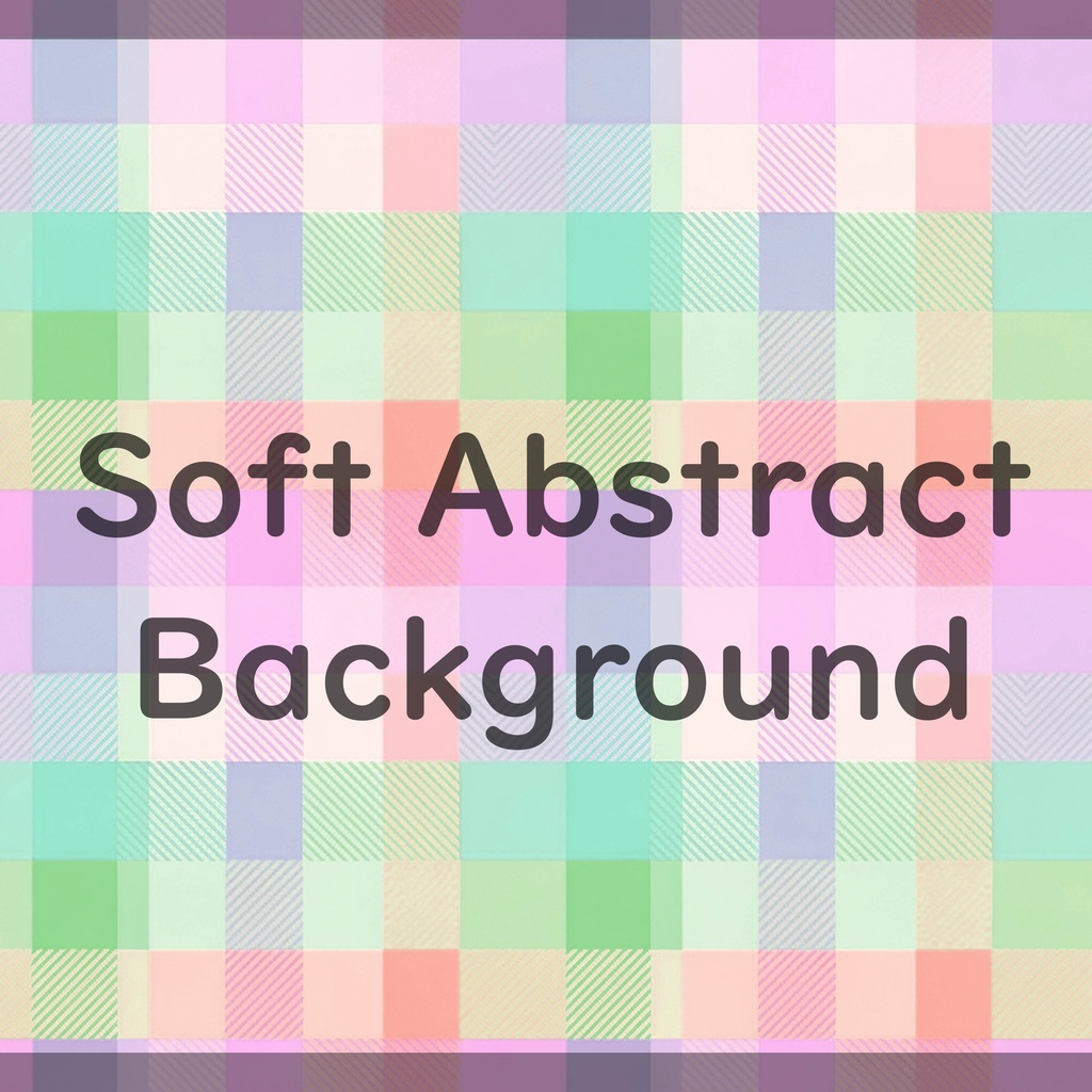 08_やさしい色合いのパステルチェック背景素材|淡色グリッドパターン(16枚セット)