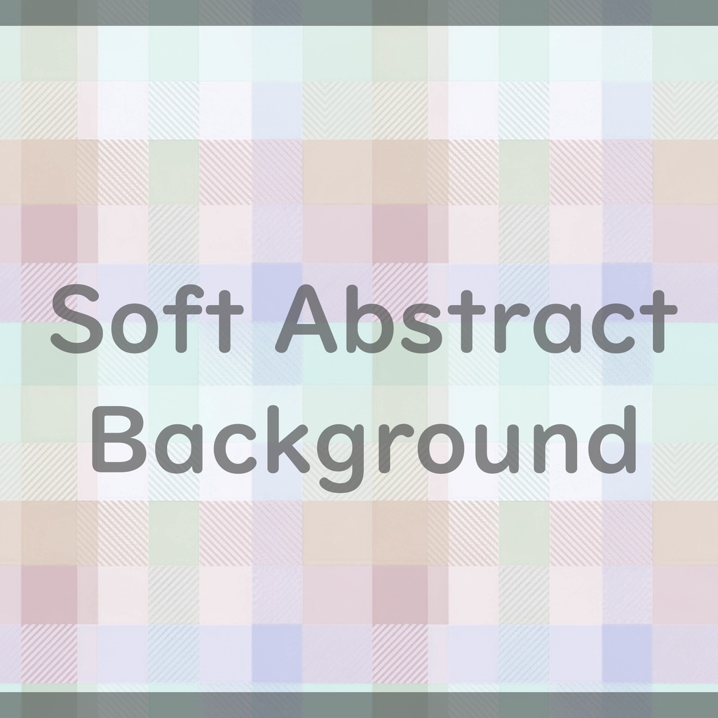 08_やさしい色合いのパステルチェック背景素材|淡色グリッドパターン(16枚セット)