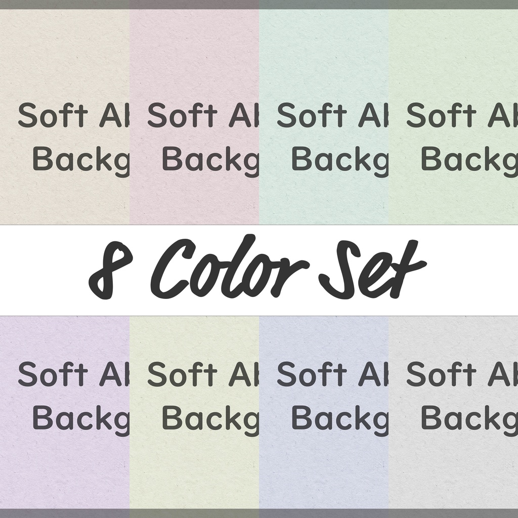 05_和紙風ナチュラルペーパーテクスチャ背景素材｜やさしい紙質感（8色セット）