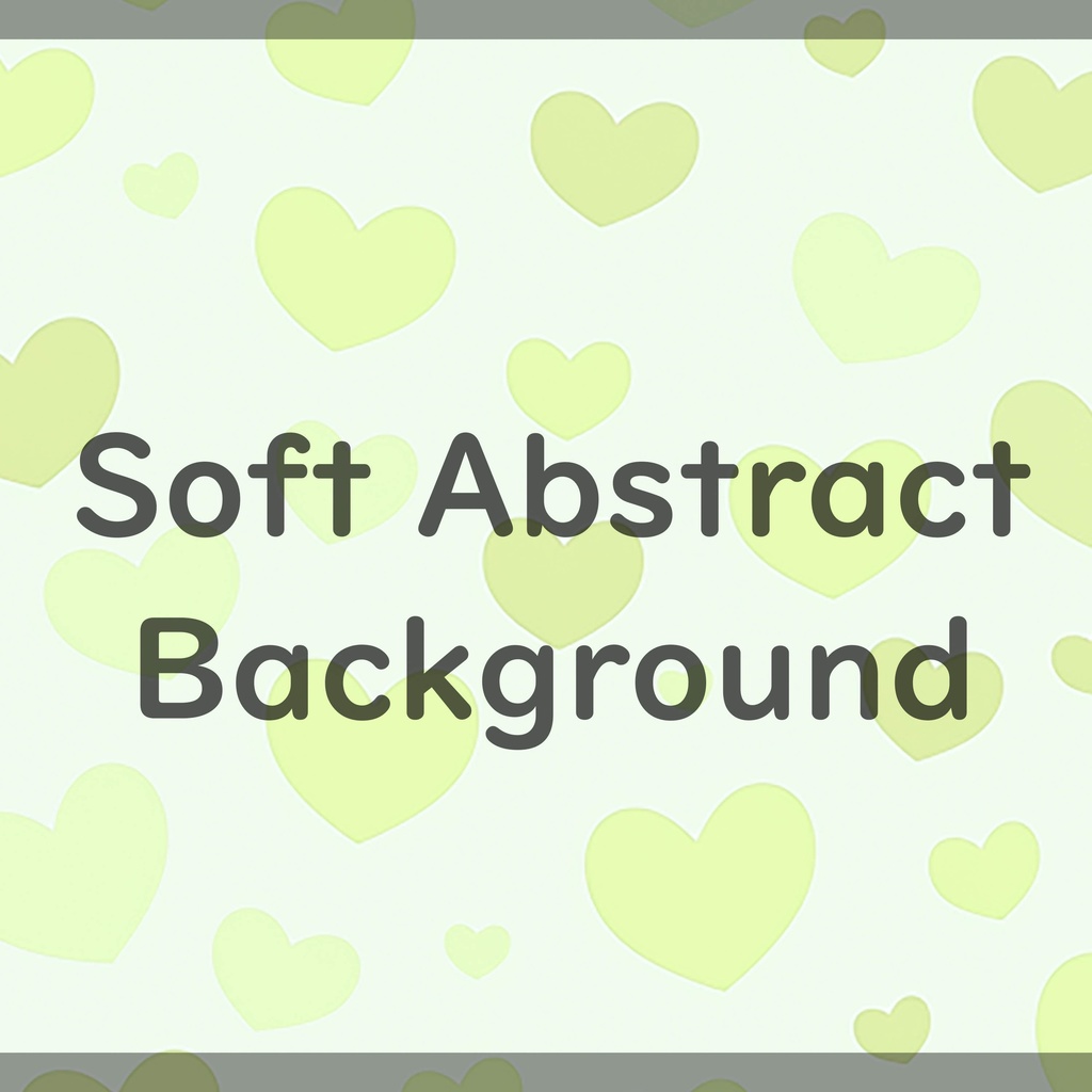 02_やさしいパステルハートの背景素材|ふんわり恋色デザイン(4色セット)