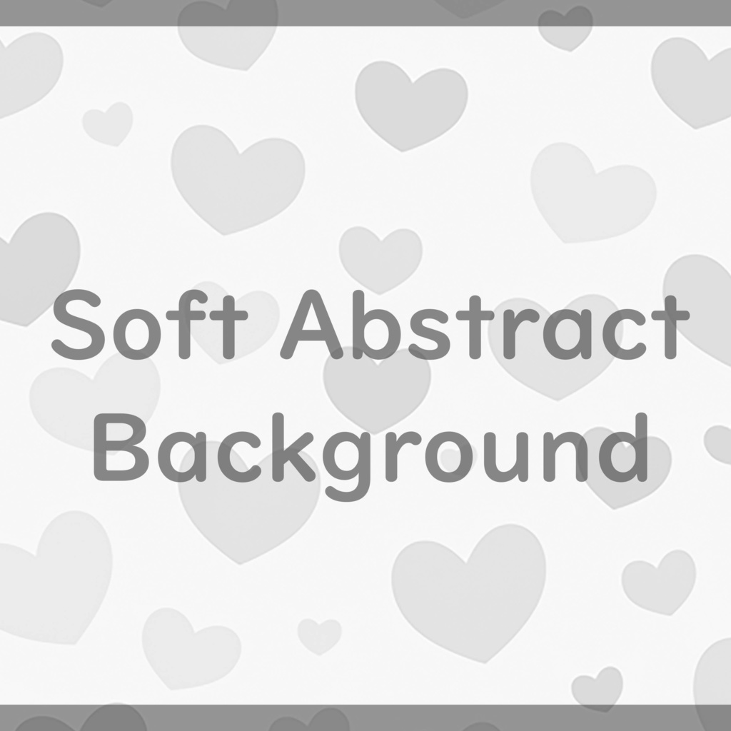 04_やさしいパステルハートの背景素材|ふんわり恋色デザイン(4色セット)