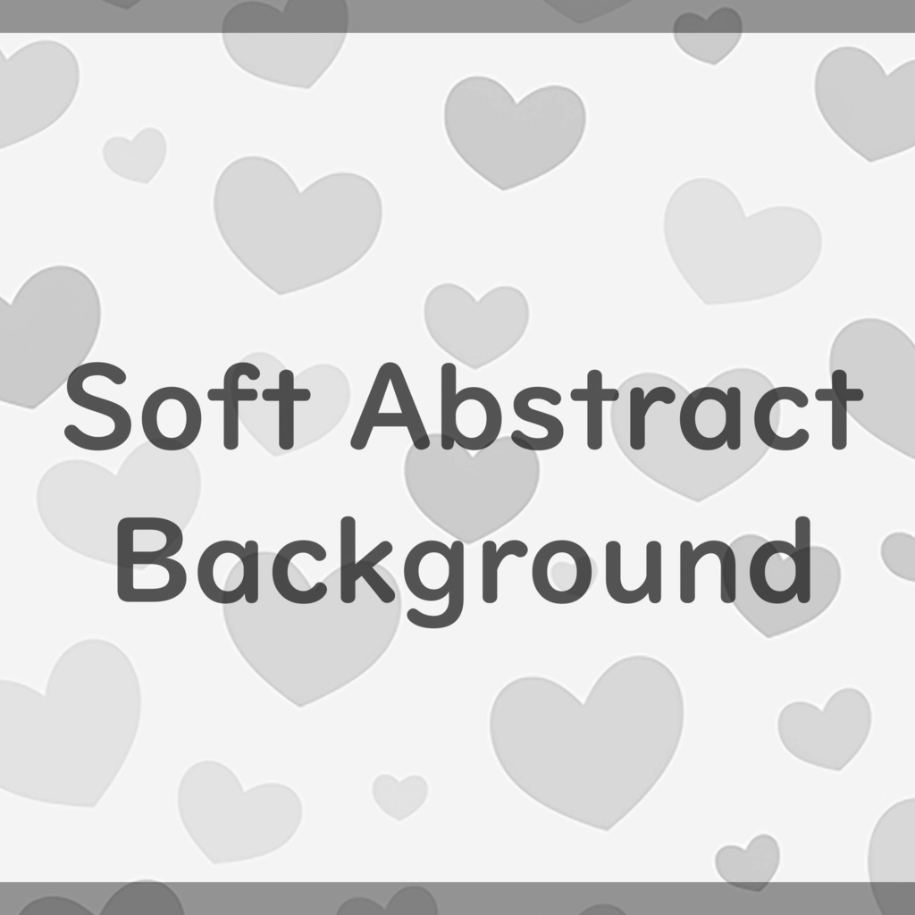 01_やさしいパステルハートの背景素材|ふんわり恋色デザイン(8色セット)