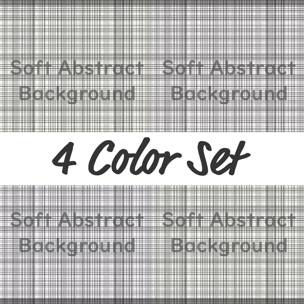 03_静かな交差線の抽象チェック背景素材｜洗練モダンデザイン（4色セット）