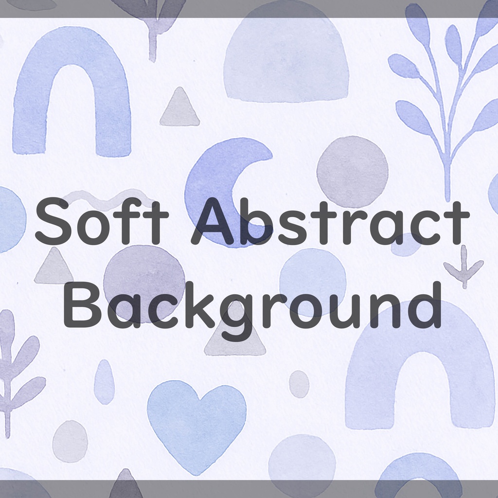 02_水彩タッチのやわらか模様背景素材|やさしい抽象テクスチャ(4色セット)