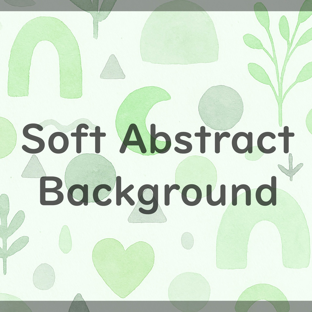 02_水彩タッチのやわらか模様背景素材|やさしい抽象テクスチャ(4色セット)