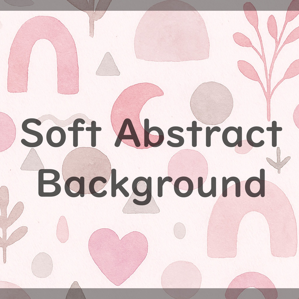 08_水彩タッチのやわらか模様背景素材|やさしい抽象テクスチャ(16色セット)