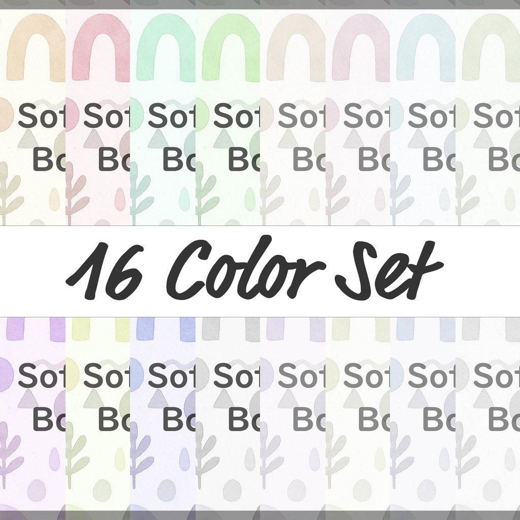 08_水彩タッチのやわらか模様背景素材｜やさしい抽象テクスチャ（16色セット）