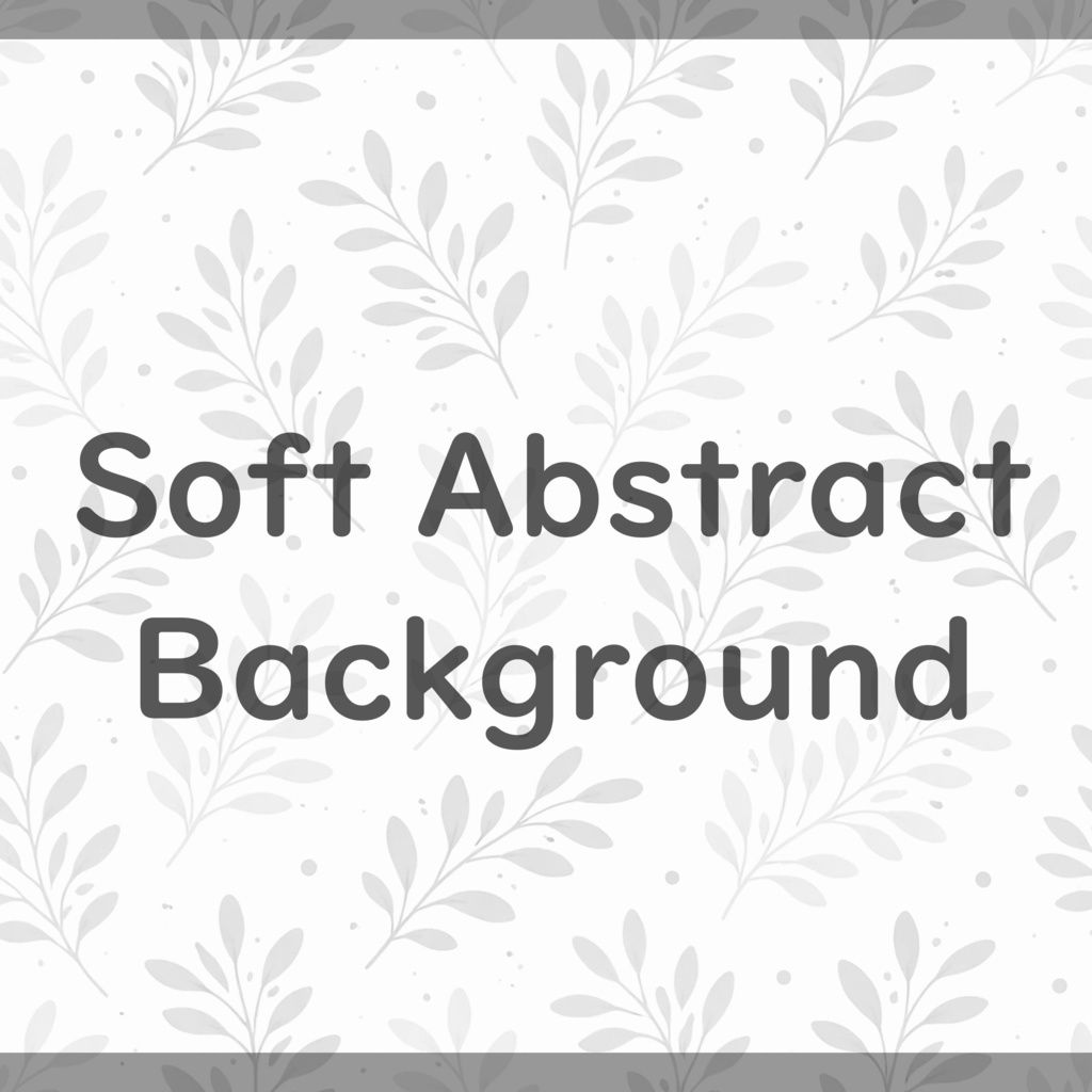 08_やさしいパステル葉っぱ背景|ナチュラル植物テクスチャ(16色セット)